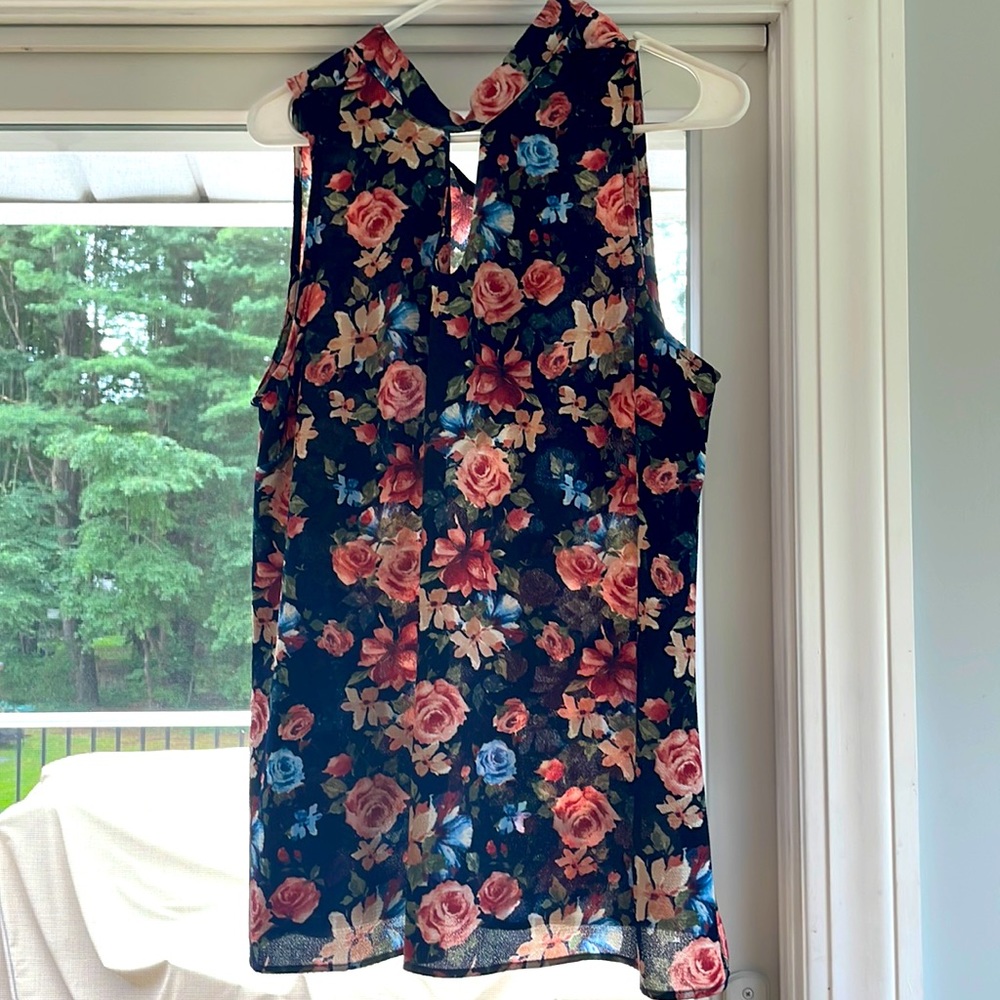 Faith and Joy floral blouse X-Large